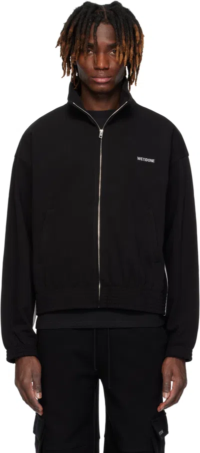 We11 Done Black Contrast Track Jacket