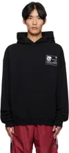 We11 Done Black Dna Hoodie In Black