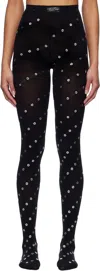 We11 Done Elastic Waist Leggings In Black