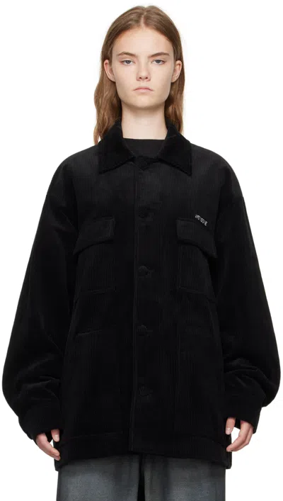 We11 Done Black Four-pocket Jacket