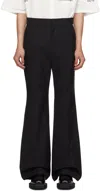 We11 Done Black Four-pocket Trousers In Black