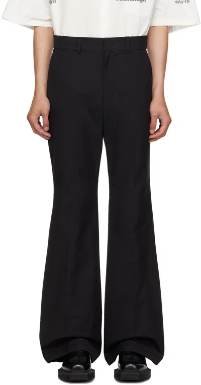 We11 Done Black Four-pocket Trousers
