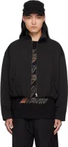 We11 Done Long Sleeve Casual Jacket In Black