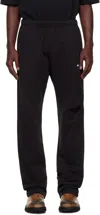 We11 Done Back Logo Wide Jogger Pants In Black