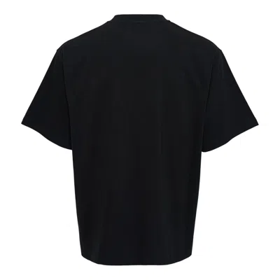 We11 Done Black Multi Rainbow Logo T-shirt