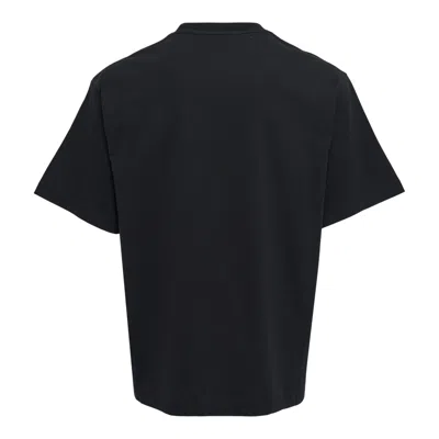 We11 Done Black Multilogo T-shirt