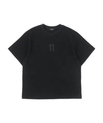 We11 Done Black Number 11 T-shirt