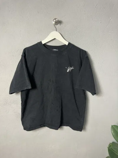 Pre-owned We11 Done Black Oversized T Shirt