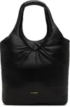 We11 Done Black Padded Touch Tote In Black