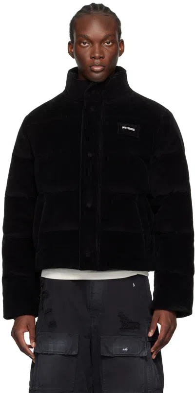 We11 Done Black Quilted Down Jacket