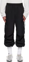 We11 Done Socks Track Pants In Black
