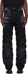 We11 Done Denim Trousers With Belt Loops