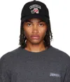 We11 Done Bear-embroidered Baseball Cap In Black