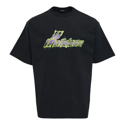 We11 Done Black Watercolor T-shirt