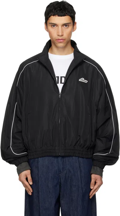 We11 Done Black 'we11done' Layered Track Jacket