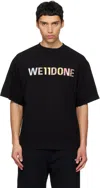 We11 Done We11done Patchwork T-shirt In Black