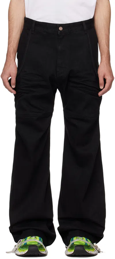 We11 Done Black Wire Jeans