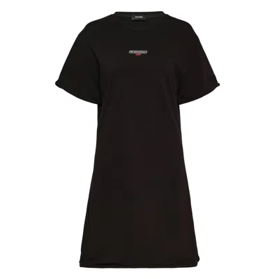 We11 Done Black Wired Jersey Dress