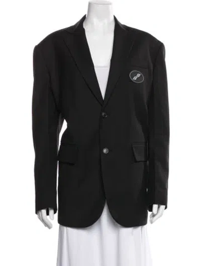 Pre-owned We11 Done Blazer In Black