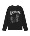 We11 Done Bleached T-shirt In Black