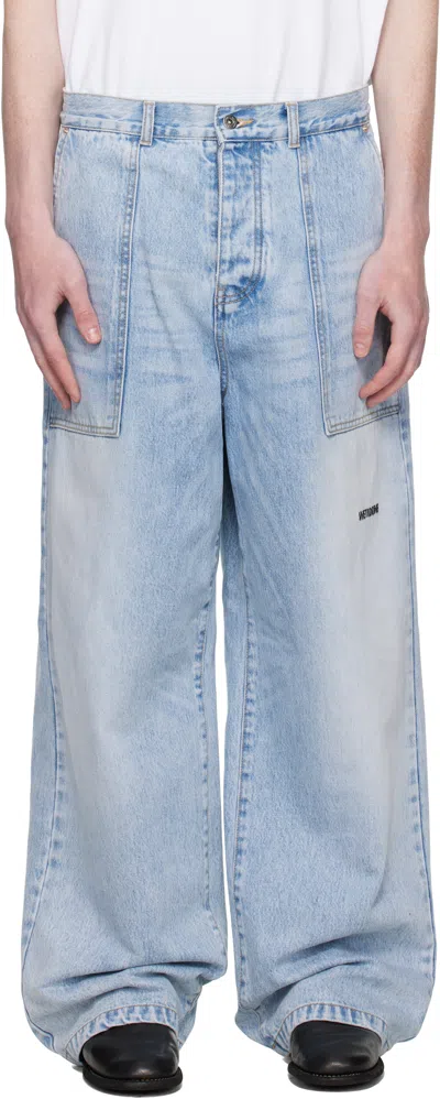 We11 Done Blue Carpenter Jeans