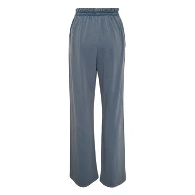 We11 Done Blue Womens Washed Layered Lou In Gray