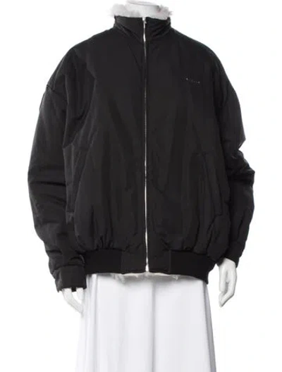 Pre-owned We11 Done Bomber Jacket In Black