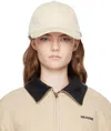 We11 Done Bowler Cap In Off-white