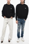We11 Done Brushed Cotton Oversized Unisex Crew-neck Sweatshirt