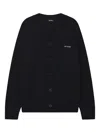 We11 Done Buttoned Cardigan In Black