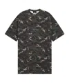 We11 Done Camouflage Printed T-shirt In Black