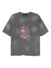 We11 Done Capsule Monster T-shirt In Grey