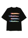 We11 Done Capsule Multi Logo T-shirt In 黑色
