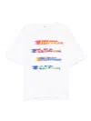 We11 Done Capsule Multi Logo T-shirt In 白色
