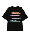 We11 Done Capsule Multi Logo T-shirt In Black