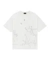 We11 Done Cartoon Cartoon Printed T-shirt In White