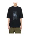 We11 Done Cartoon-print Cotton T-shirt In Black