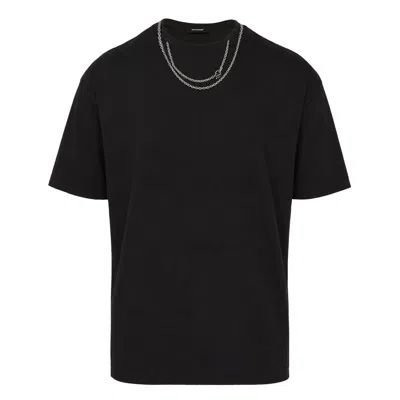 We11 Done Chain Necklace T-shirt In Multi