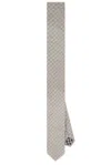 We11 Done Check 2 Layered Tie In Gray