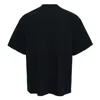 We11 Done Checkered Logo T-shirt In Black