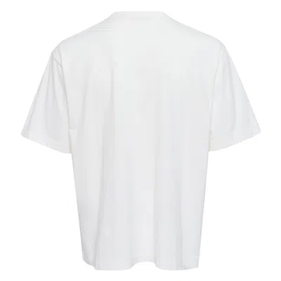 We11 Done Color Logo T-shirt In Yellow