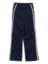 We11 Done Contrast Track Pants In Blue