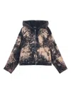 We11 Done Corduroy Hooded Jacket In Multi
