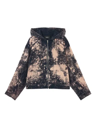 We11 Done Corduroy Hooded Jacket In Multi