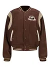 We11 Done Corduroy Jacket In Brown