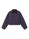 We11 Done Cotton Jacket In Blue