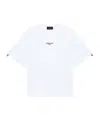 We11 Done Crew Neck T-shirt In White
