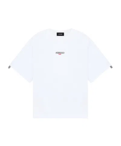 We11 Done Crew Neck T-shirt In White
