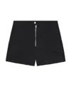 We11 Done Crumpled Shorts In Black