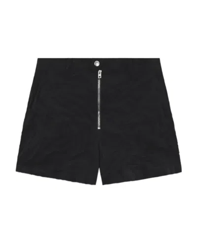 We11 Done Crumpled Shorts In Black